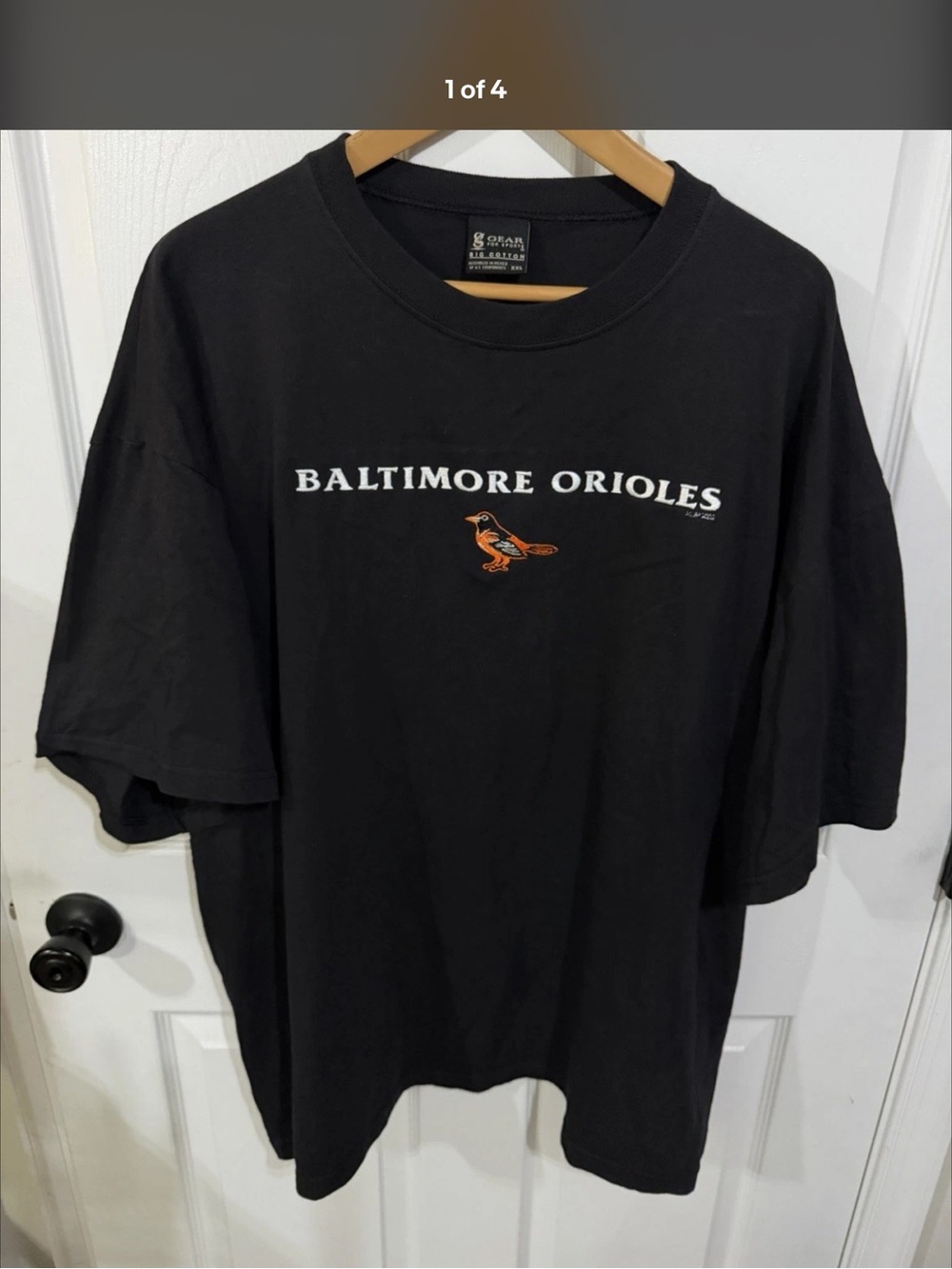 Baltimore Orioles Vintage Embroidered Tee